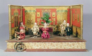 Animated musical Christmas party, Victorian by English School